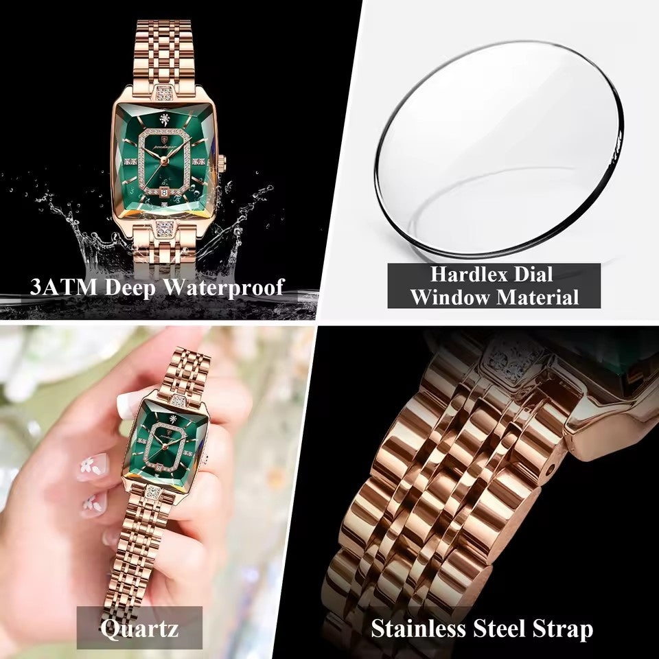 Luxury quartz Water Proof Watch for Women with Box