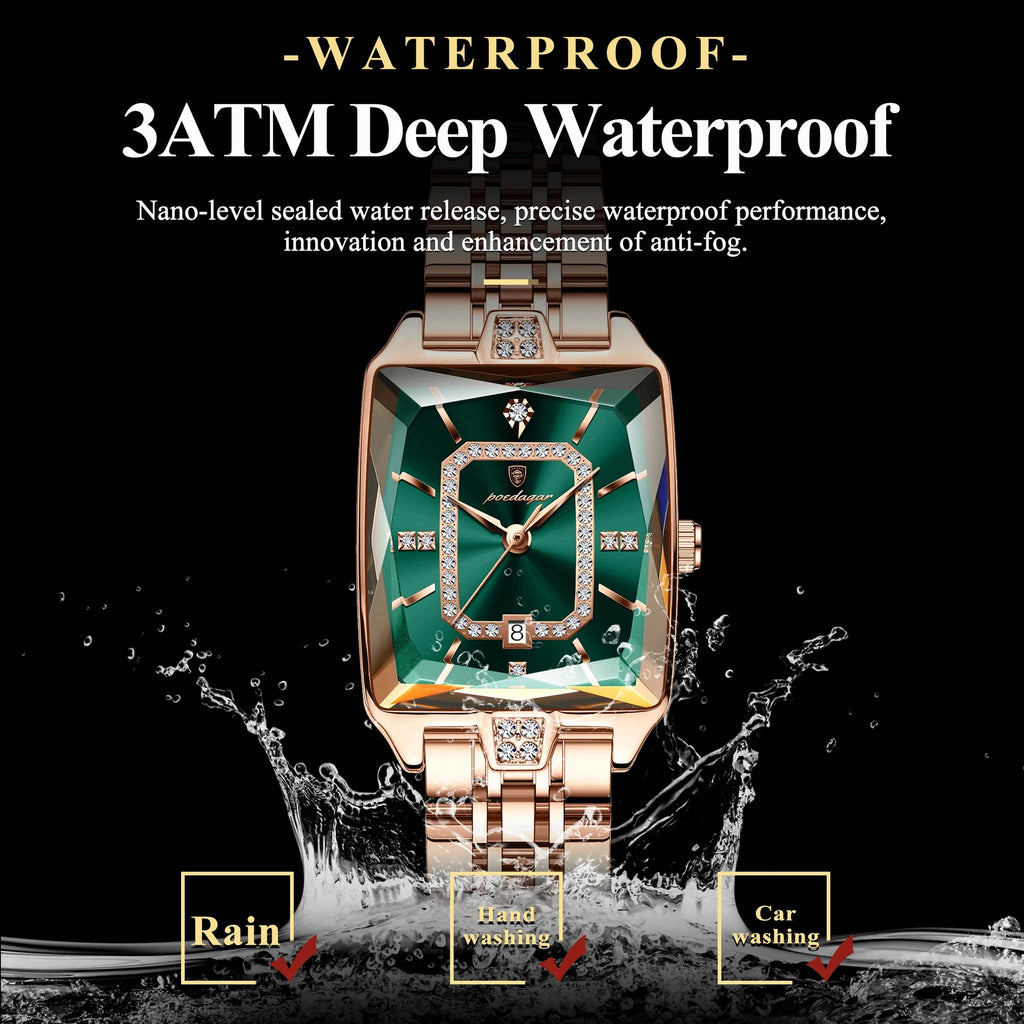 Luxury quartz Water Proof Watch for Women with Box